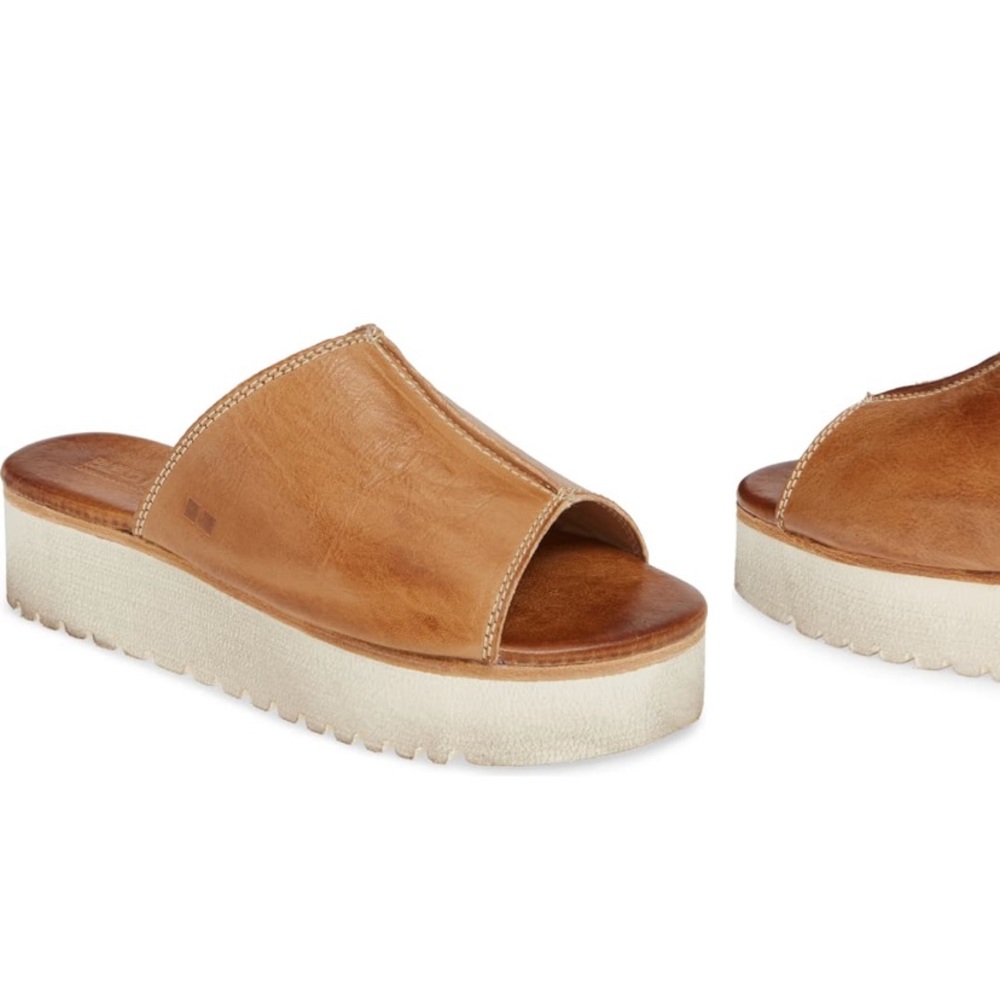 COPY - Bed Stu Fairlee II Platform Slide Sandal